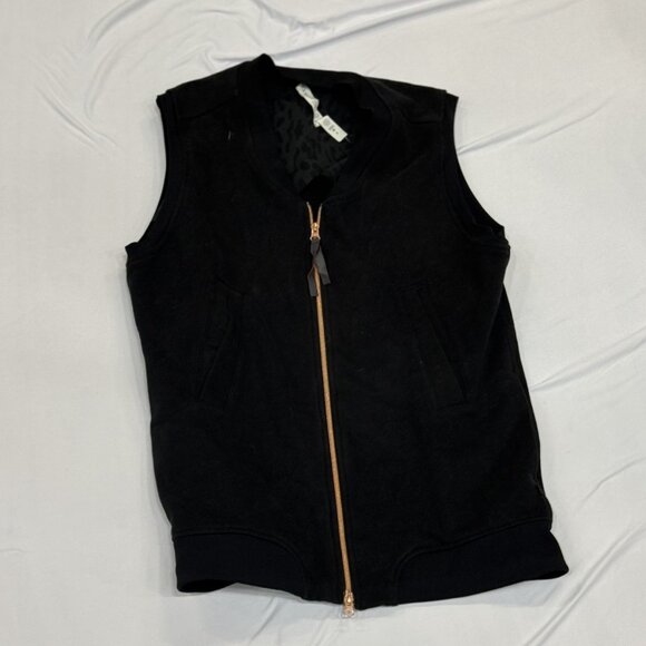Lululemon Zip-Up Vest – Black – Size 8 - Picture 1 of 2